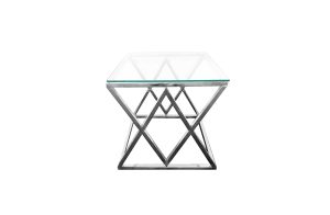 Cameron – Side Table – Silver