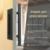 Carbon Steel Door Handle & Flush Pull Wood Door Gate Hardware 12″