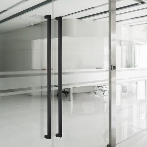 Entrance Door Pull Handle – 1200 mm, Black