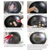 32cm Commercial Cast Iron Wok FryPan Fry Pan with Double Handle – 1