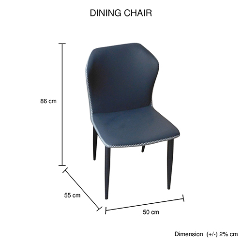 6X Orange Dining Chairs Premium Leatherette Gorgeous Colour Stylish Tripod Legs Carbon Steel