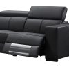 Genuine Leather 6 Seater Corner Sofa With 2 Electric Recliners And Reversible Console