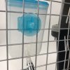 Pet Hanging Water Bottle No Drip Water Dispenser Rabbit Dog Cat Drinking Bottle – Blue