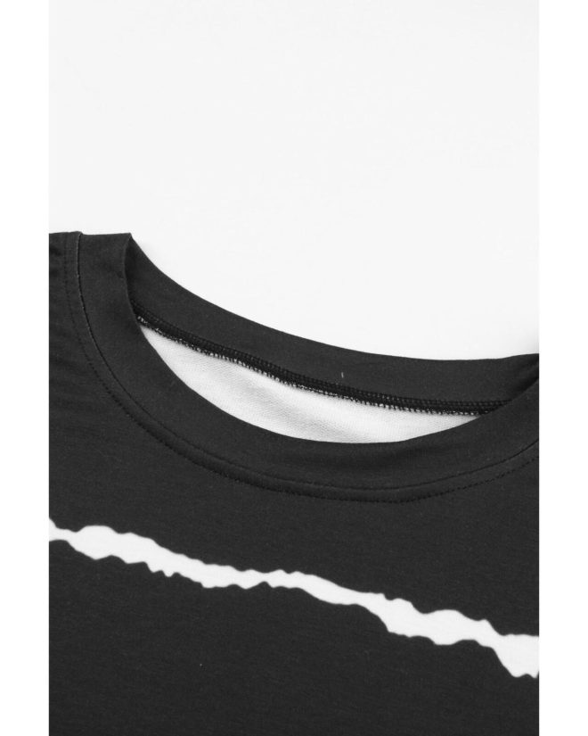 Azura Exchange Abstract Striped Long Sleeve Sweatshirt – 2XL