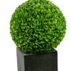 Large Clover Hedge Topiary Ball UV Resistant 48cm