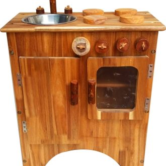 Combo Wooden Stove and Sink