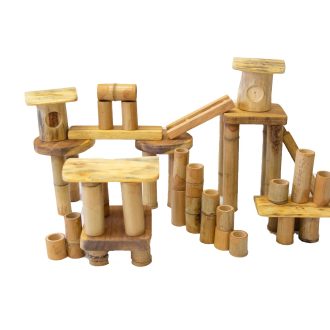 Bamboo building set