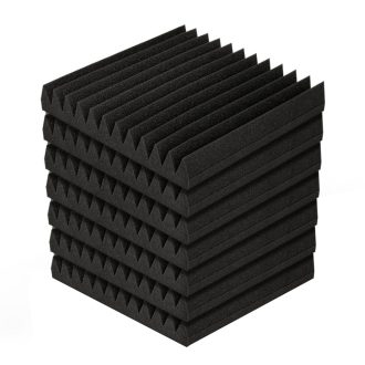 Acoustic Foam Panels Tiles Studio Sound Absorbtion Wedge 30X30CM