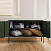 Buffet Sideboard Locker Metal Storage Cabinet – Green