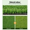 Artificial Grass Synthetic Fake Turf Plants Plastic Lawn Olive