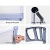 Window Door Awning Door Canopy Outdoor Patio Sun Shield DIY – 1.5×3 m, Clear and Grey