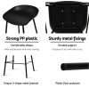 Metal Bar Stools – Black – 2