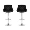 Bar Stools PU Leather Diamond Style