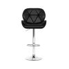 Kitchen Bar Stools – Black and Chrome – 4