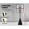 3.05M Basketball Hoop Stand System Adjustable Height Portable Black Pro