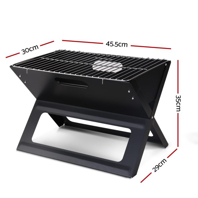 BBQ Grill Charcoal Smoker Foldable