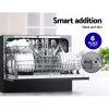 Devanti 6 Place Settings Benchtop Dishwasher Black