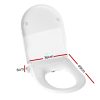 Electric Bidet Toilet Seat Cover Auto Smart Water Wash Dry Remote Control