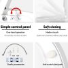 Electric Bidet Toilet Seat Cover Auto Smart Water Wash Dry Remote Control