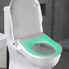 Electric Bidet Toilet Seat Cover Auto Smart Water Wash Dry Remote Control