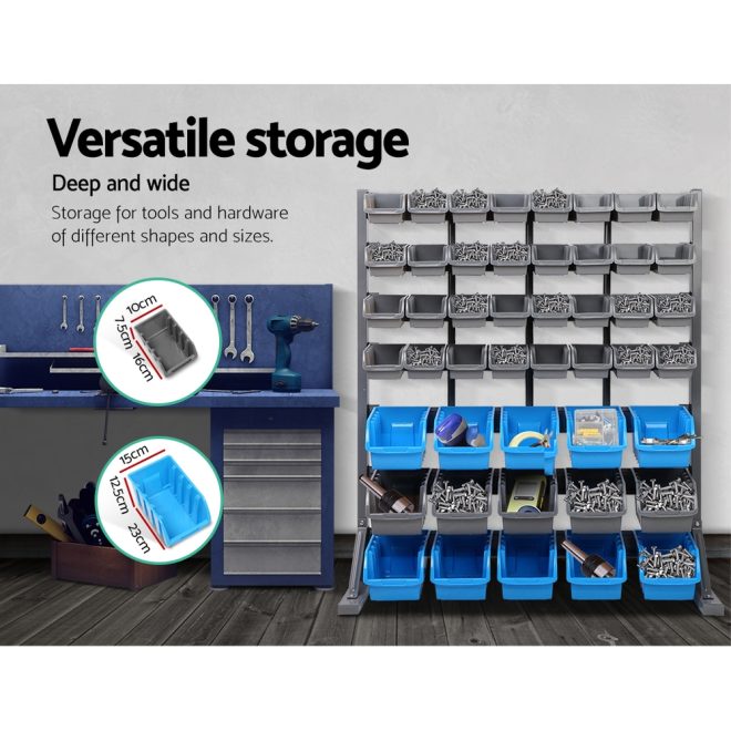 Bin Storage Shelving Rack – 47