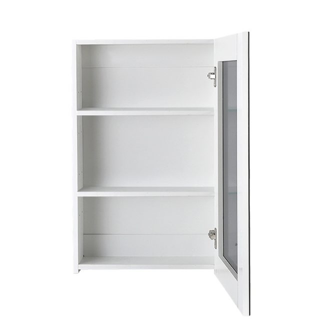 Bathroom Mirror Cabinet 450x720mm White