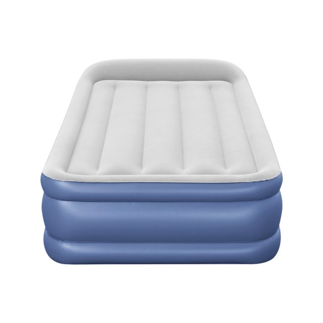 Air Mattress Single Inflatable Bed 46cm Airbed Blue