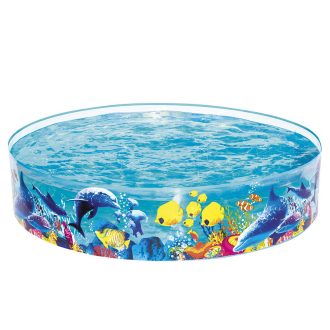 Kids Pool 183x38cm Round Above Ground Rigid Swimming Pools Undersea 946L