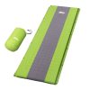 Self Inflating Mattress Camping Sleeping Mat Air Bed Pad Single Green – 190x64x2.5 cm