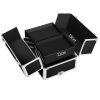 7 in 1 Portable Cosmetic Beauty Makeup Trolley – Black