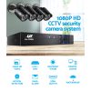 CCTV Security System 4CH DVR 1080P Camera Sets