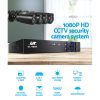 CCTV Security System 4CH DVR 1080P 4 Camera Sets – Not Included