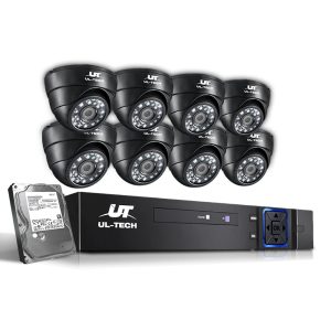 CCTV Security System 8CH DVR 1080P Camera Sets