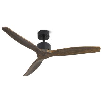 Devanti 52” Ceiling Fan AC Motor 3 Blades w/Remote – Dark Wood