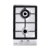 Gas Cooktop 30cm Gas Stove Cooker 2 Burner Cook Top Konbs NG LPG Black – Steel