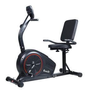 Exercise Bike Magnetic Recumbent Indoor Cycling Home Gym Cardio 8 Level