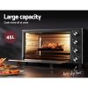 Electric Convection Oven Bake Benchtop Rotisserie Grill – 56 L