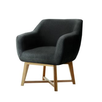 Fabric Tub Lounge Armchair