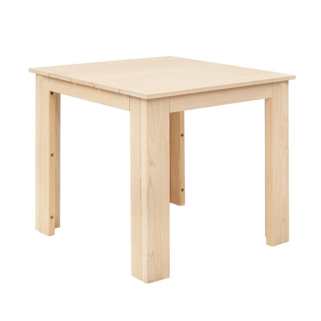 Wooden Outdoor Side Beach Table – Natural