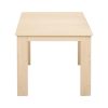 Wooden Outdoor Side Beach Table – Natural