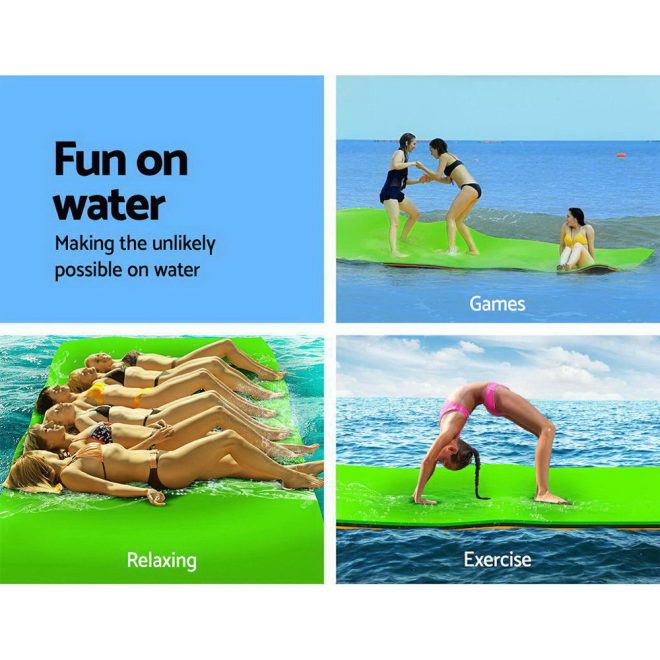 Floating Mat Water Slide Park Stand Up Paddle Pool Sea – 270 cm