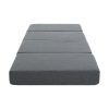 Bedding Foldable Mattress Folding Foam Single Grey