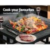 Fire Pit BBQ Grill 2-In-1 Table