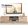 160CM TV Stand Entertainment Unit Lowline Storage Cabinet Wooden