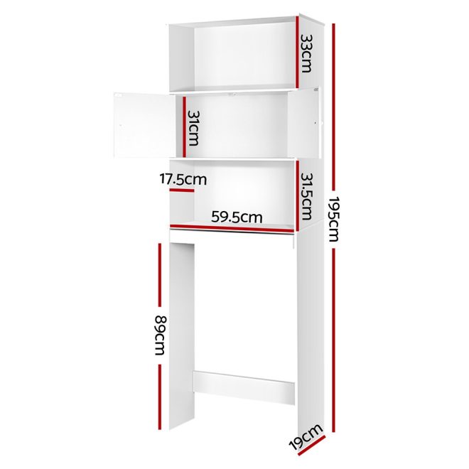 Bathroom Storage Cabinet – White