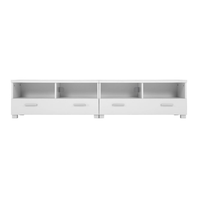 TV Stand Entertainment Unit with Drawers – White