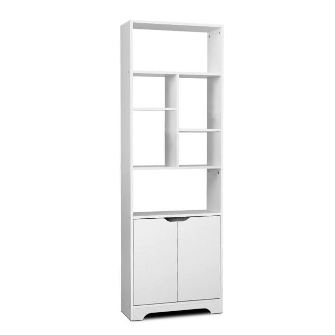 Bookshelf with Cabinet – GINA White