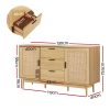 Rattan Buffet Sideboard – BRIONY Oak