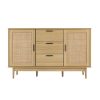 Rattan Buffet Sideboard – BRIONY Oak