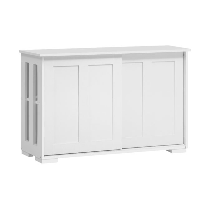 Buffet Sideboard Sliding Doors – SERA White